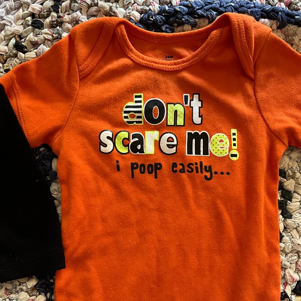 Halloween long sleeve onesie